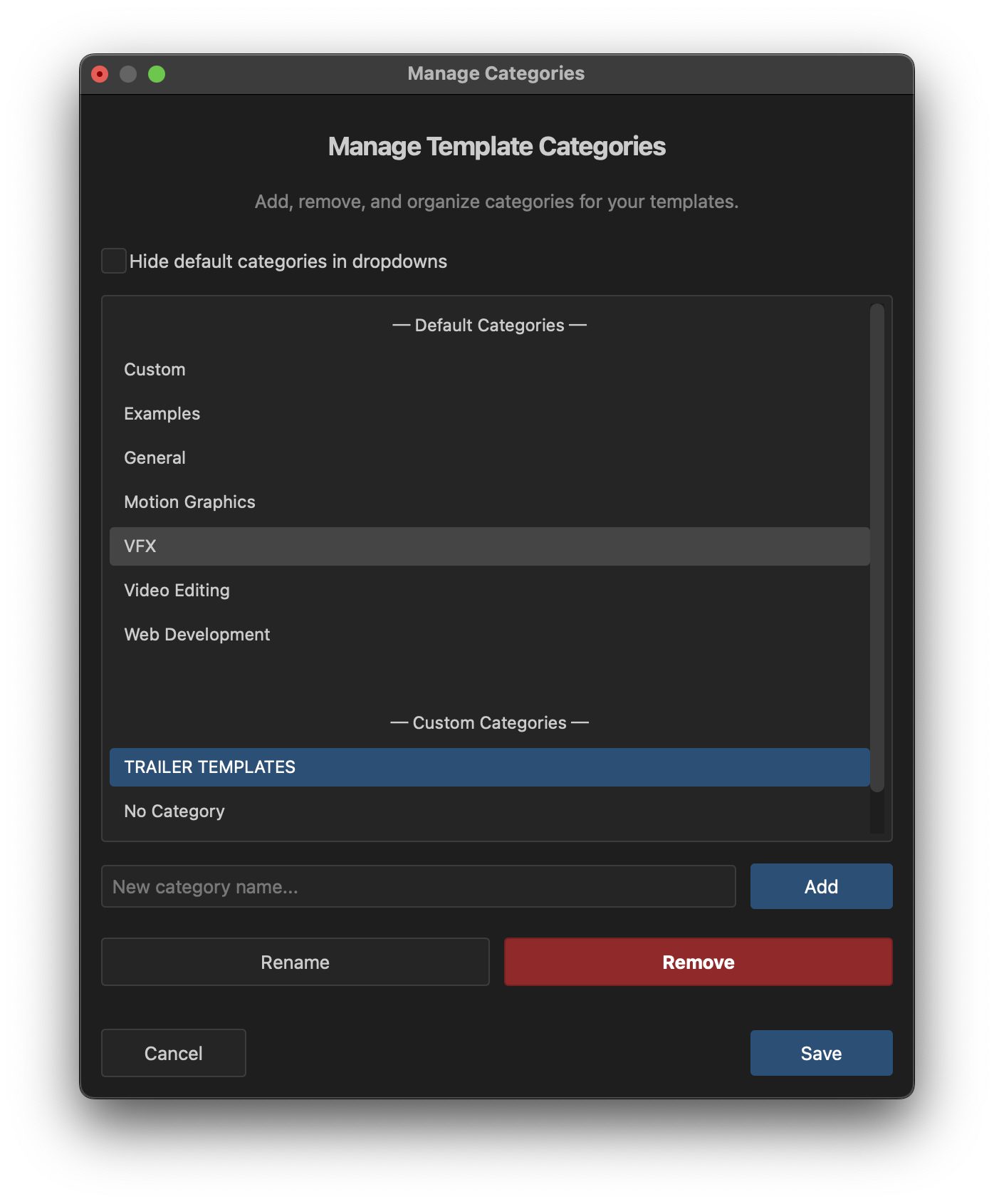 Echelon Template Categories - Organized Professional Templates by Industry and Workflow Type